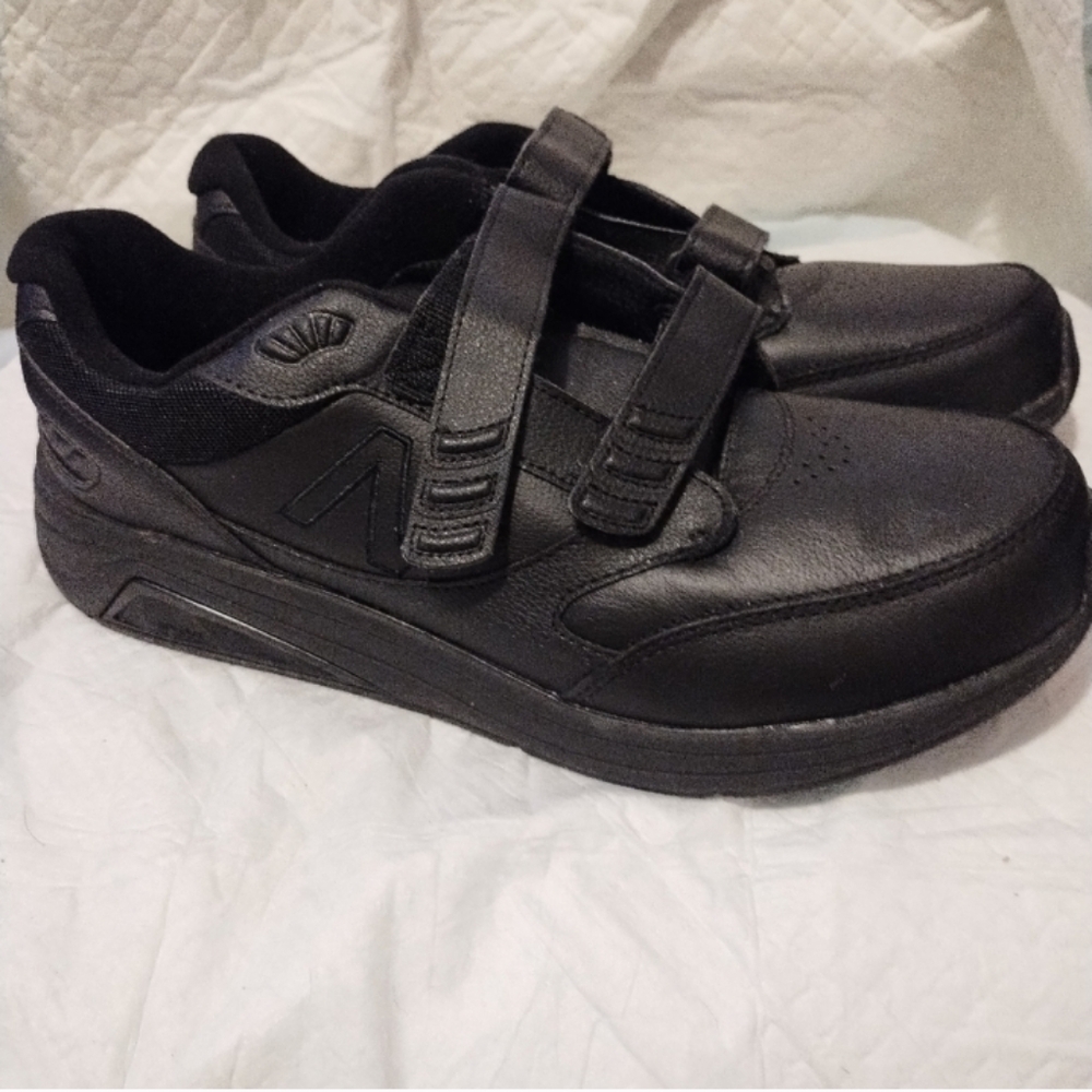 New balance men's black sneaker Wide - Picture 3 of 5